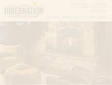 Tablet Screenshot of hibernationhome.com